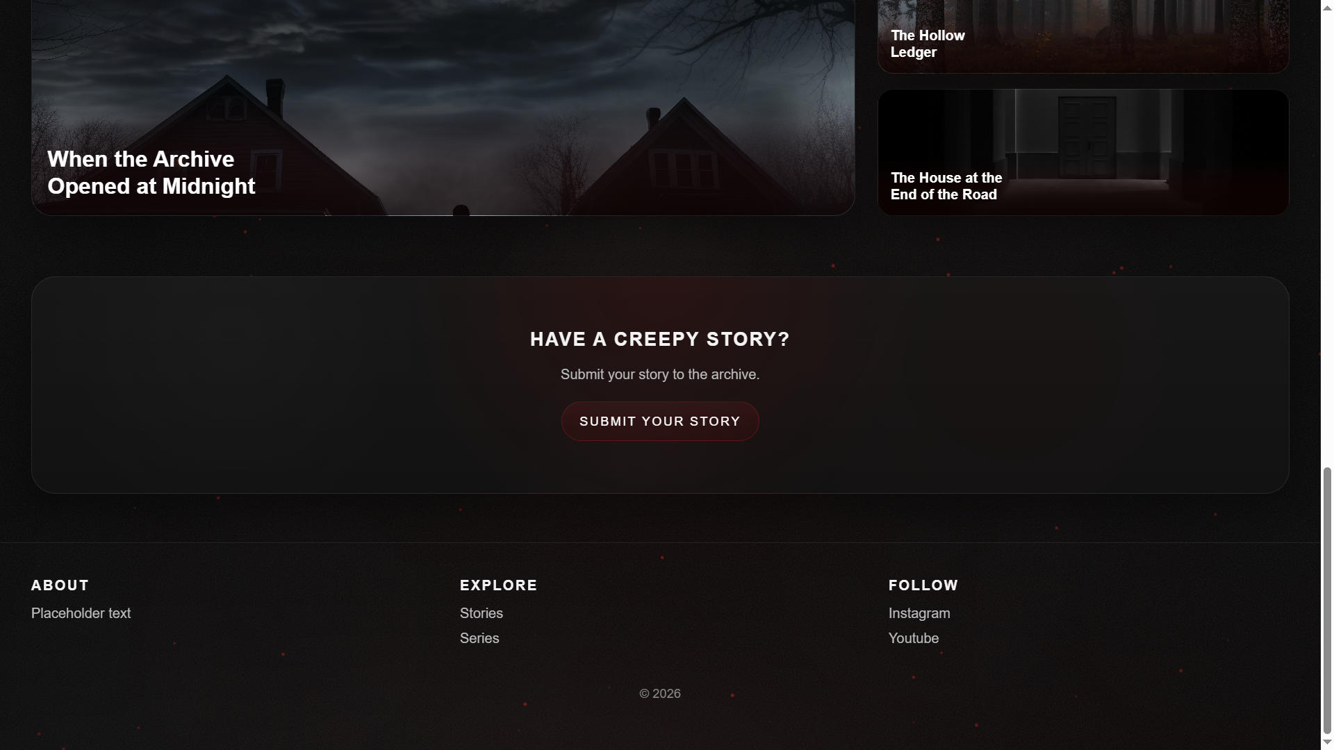 Beyond the threshold scene 4